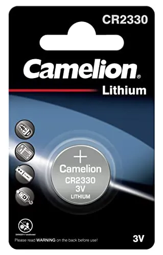 CAMELION - CR2330C 13001330 Lithium Knopfzellen 3 Volt CR2330/ 1 Stück 167158