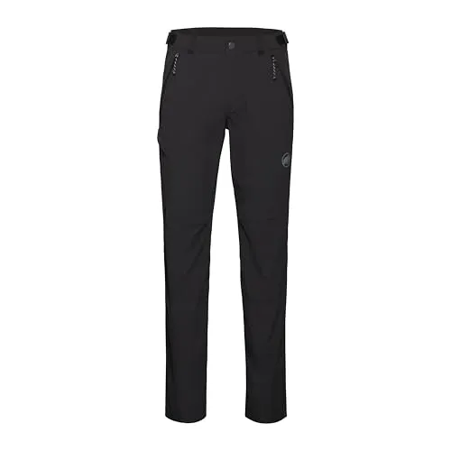 MAMMUT Herren Hose Runbold IV - Wanderhosen aus 4-Wege-Stretchmaterial, ideal für alpine Abenteuer. Verstellbarer Bund und vier Reißverschlusstaschen bieten perfekten Sitz und Sicherheit. Hergestellt aus recycelten Materialien für einen geringeren CO2-Fußabdruck.