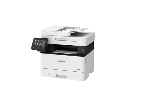 Canon i-SENSYS MF453dw - 3 in 1 Laser-Multifunktionsdrucker in grau, schnelles Drucken mit 38 Seiten/Min und mobile Print-Funktion für flexibles Arbeiten