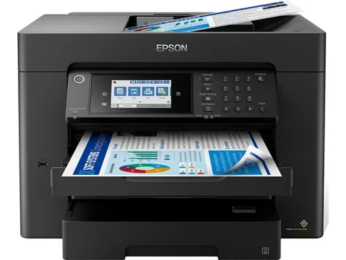 Epson WorkForce WF-7840DTWF - 4-in-1 A3-Drucker für kleine Büros, 25 Seiten/Min., kabelloses Drucken & Epson ReadyPrint für automatische Tintenbestellung