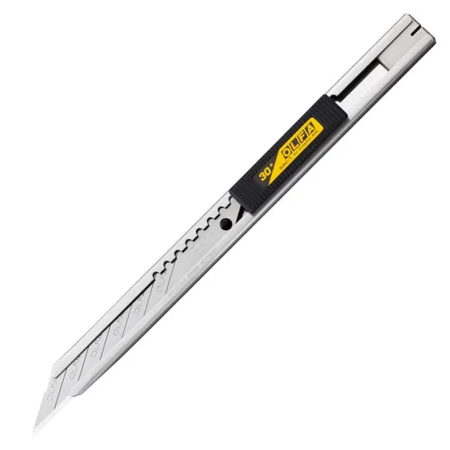 Olfa Cutter 9 mm 30° SAC-1 Grafikmesser aus rostfreiem Stahl