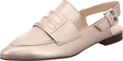 Högl Ballerinas Leder Ballerina braun 38,5 EU - Pumps & High Heels: Elegante Ballerinas aus hochwertigem Leder mit bequemem Blockabsatz und schicker Spitze – ideal für den Alltag oder besondere Anlässe.