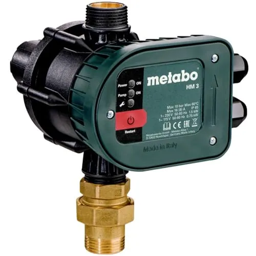 Metabo Hydromat HM 3 (628799000) - Bohrmaschinen – Effiziente Pumpensteuerung für präzise Anwendungen und optimale Leistung in jedem Projekt.