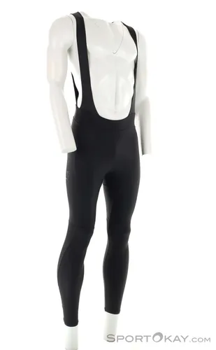 Rapha Core Winter Bibtights Herren in Schwarz, Größe M - Wärmende Bibtights aus flexiblem Stretchgewebe für besten Komfort beim Radfahren; mit dämpfendem Sitzpolster für angenehmes Fahren.
