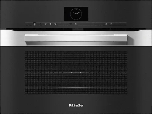 Miele H 7640 BM Backofen mit Mikrowelle - Backofen mit Mikrowelle in Edelstahl/CleanSteel, bietet vielseitige Kochmöglichkeiten und eine einfache Reinigung dank der CleanSteel-Oberfläche.