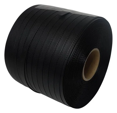 Banholzer & Wenz Kunststoff-Band 16 x 0,68 mm - Set mit 4 Rollen a 500m - Verpackungsgeräte, strapazierfähiges Band für effizientes Verpacken und Sichern von Gütern