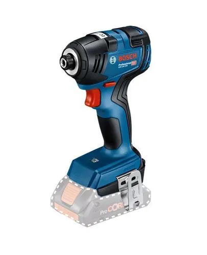 Bosch Professional 18V System Akku Drehschlagschrauber GDR 18V-200 - max. Drehmoment 200 Nm, ergonomisches Design für Arbeiten auf engem Raum und lange Lebensdauer dank bürstenlosem Motor