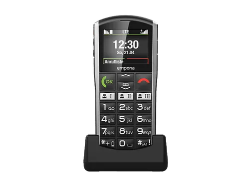 Emporia SIMPLICITY 4G (2025) - Seniorenhandy - Handys und Smartphones, benutzerfreundliches Design mit großen Tasten und klarer Anzeige, ideal für Senioren und Technik-Neulinge.
