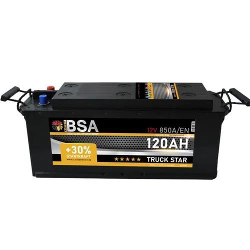 LKW Batterie 12V 120AH 850A Starterbatterie - Produktgruppe: LKW Batterie, ideal für starke Motoren. Mit 850A Kaltstartstrom sorgt sie für zuverlässige Starts, auch unter extremen Bedingungen.