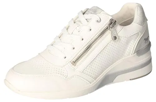 Mustang Damen Sneaker 1486-301, 40 EU - Bequeme Sneakers mit weicher Textilinnenausstattung und Schnürung für optimalen Halt, ideal für den Alltag.