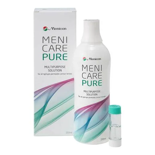 Meni Care Pure Lösung für harte Kontaktlinsen 250 ml