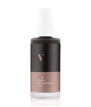 VENICEBEAUTY Instant Self Tan Lotion Body 100 ml - Selbstbräuner für einen sofortigen, natürlichen Teint. Die dunkelbraune Textur mit Kakao-Extrakt passt sich dem Hautton an und sorgt für ein makelloses Finish.