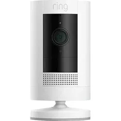 Ring Stick Up Cam Battery - Wetterfeste Überwachungskamera für Innen- und Außenbereich, 1080p HD-Video mit Nachtsicht und Gegensprechanlage