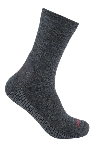 Carhartt Damen Socken Synthetic-Merino Wool Crew Sock Carbon Heather - Hochwertige Crew-Socken für Damen aus einer speziellen Merino-Wolle-Mischung, bieten optimalen Komfort und Haltbarkeit im Alltag. Ideal für jede Gelegenheit!