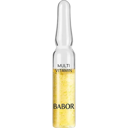 BABOR Multi Vitamin 7 Ampoules - 7x2ml - Ampulle für einen intensiven Vitaminboost, ideal für lipidarme und strapazierte Haut. Schützt vor Umwelteinflüssen und sorgt für einen strahlenden Teint.