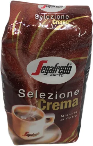 Segafredo Selezione Crema Kaffee, 1kg ganze Bohnen - Hochwertiger Kaffee aus Arabica- und Robusta-Bohnen, mild geröstet für eine samtige Crema. Ideal für Kaffeeliebhaber, die einen kräftigen Genuss suchen.