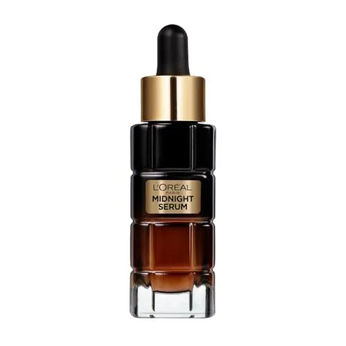 L'Oréal Paris Midnight Serum für Frauen: Zell-Regeneration über Nacht & schützt vor freien Radikalen am Tag für weniger Falten, glattere und jüngere Haut, Age Perfect Zell Renaissance, 1x 30ml