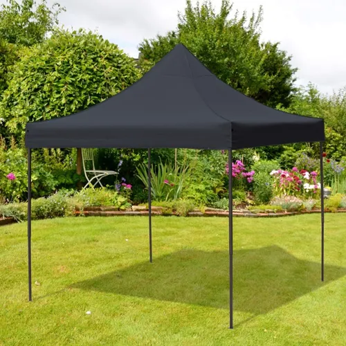 Profi Faltpavillon 3 x 3m - Wasserdicht und Wetterfest - Pavillon 3x3m, klappbar und ideal für jede Wetterlage. Perfekt für Gartenpartys oder Events im Freien.