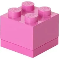 LEGO Mini Box 4 pink, Aufbewahrungsbox
