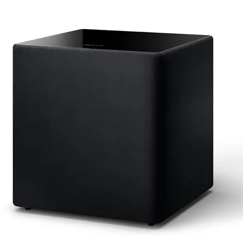 KEF Kube 15 MIE Subwoofer – 300 W RMS, 38 cm Treiber, iBX für kraftvolle Bässe - Subwoofer mit 300 W RMS-Verstärker, 38-cm-Basstreiber und KEF Music Integrity Engine für dynamischen Sound und tiefste Töne in Musik, Heimkino und Gaming.