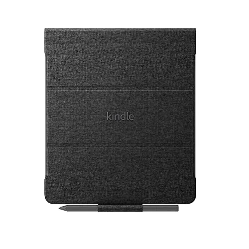 Amazon Kindle Scribe-Klapphülle mit magnetischer Befestigung | schlankes, leichtes Design | (nur geeignet für Amazon Kindle Scribe), Stoff, schwarz