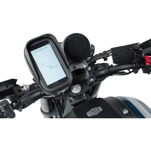 SW-MOTECH Universal GPS-Kit für Motorrad Lenker mit Tasche und Halterung 055