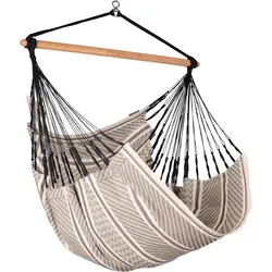 La Siesta Habana Hängesessel, Comfort, Zebra - Hängesessel aus ultraweicher Bio-Baumwolle für ein Gefühl von Schwerelosigkeit. Ideal für jedes Zuhause - ob Kinderzimmer oder Wohnzimmer!
