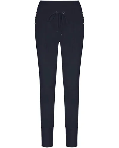 Raffaello Rossi Jogginghose Damen CANDY 7/8 - Blau - Stoffhosen in 7/8 Länge mit elastischem Sweatmaterial für optimalen Tragekomfort und sportlichen Style.