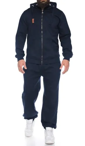 Finchman Finchsuit 1 Herren Jogginganzug, Darkblue, XL - Bequemer Sportanzug - Bequemer Herren Jogginganzug aus Baumwolle in Dunkelblau. Ideal für Freizeit und Sport, bietet Atmungsaktivität und Flexibilität für maximalen Komfort.