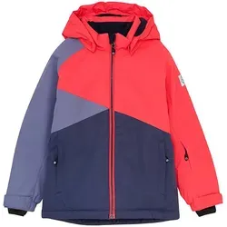 Color Kids Ski- und Snowboardjacke in Pink - Größe 128 - Wasserdichte und atmungsaktive Jacke für Kinder, ideal für kalte Tage auf der Piste. Mit Stehkragen, Kapuze und praktischen Taschen für optimalen Komfort.