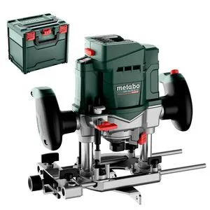 Metabo Oberfräse OFV 18 LTX BL 12 - Akku 18V für präzises Fräsen - Fräsen, akkubetriebene Oberfräse mit kraftvollem Brushless-Motor für hohe Fräsgeschwindigkeit und millimetergenaue Tiefeneinstellung. Inkl. Spannzangen und Transportkoffer.