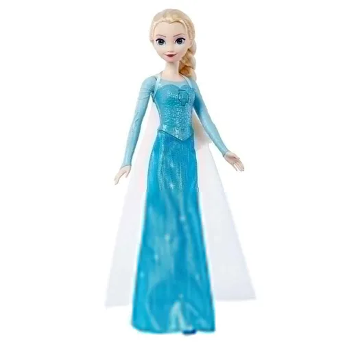 MATTEL Disney Frozen Singende Elsa JDX52 - Anzieh- & Modepuppen | Interaktive Puppe Elsa, singt in 4 Sprachen und inspiriert zu magischen Abenteuern im Königreich Arendelle.