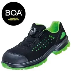 Atlas Halbschuh SL 9205 XP BOA ESD S1P, Weite 10 Größe 48 - S1-Sicherheitsschuhe mit atmungsaktivem, wasserabweisendem Obermaterial und innovativer XP Technologie für optimalen Fußschutz und ermüdungsfreies Laufen den ganzen Tag.