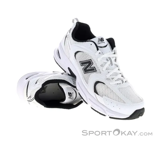 New Balance 530 Sneakers - Munsell White, Gr. 42.5 - Sneaker im Retro-Style der 90er-Jahre, mit atmungsaktivem Mesh-Obermaterial und bequemer ABZORB®-Sohle für optimalen Tragekomfort.