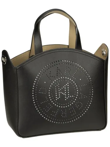 Karl Lagerfeld K/Circle Small Handtasche schwarz A1W30058-999 - Handtaschen aus fein genarbtem Rindsleder, stilvoll und elegant für jeden Anlass.