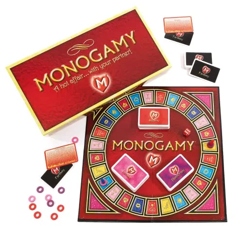 Monogamy Game - Das Spiel für Paare - Spiele für Paare, fördert Intimität und Kommunikation, perfekt für romantische Abende.