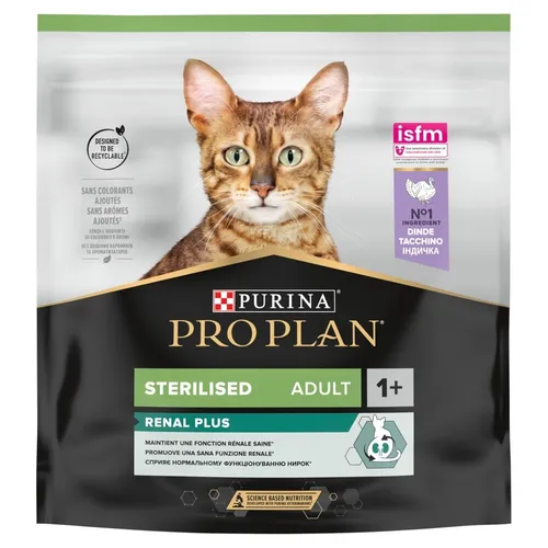 PURINA Pro Plan Sterilised Renal Turkey - trockenfutter für Katzen 7613033564673