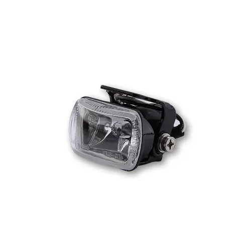SHIN YO Micro-Nebelscheinwerfer rechteckig H3 55W - Frontscheinwerfer in elegantem Schwarz, E-geprüft für optimale Sicherheit und Sicht bei schlechten Wetterverhältnissen.