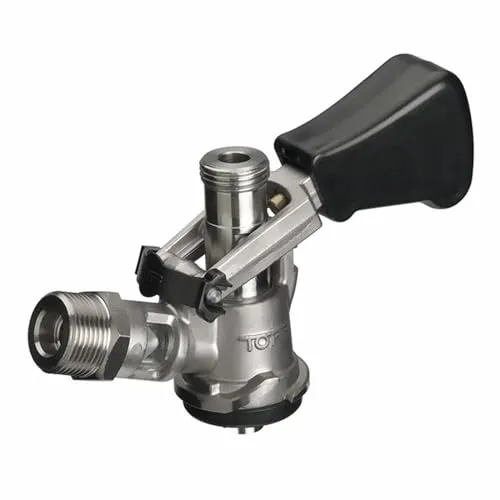 ich-zapfe Bierzapfanlage Zapfkopf mit Köpi-Fitting - Zapfanlagen - Hochwertiger Zapfkopf aus deutscher Produktion für professionelle Getränkeausgabe, ideal für Kelleranstich mit kompakten Maßen und vielseitigen Anschlüssen.