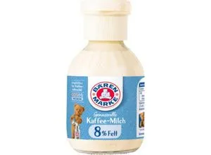Bärenmarke Kondensmilch 8% Fett (170g) - Käse & Milchprodukte, wärmebehandelt mit vollem Geschmack, ideal zur Verfeinerung von Kaffee – ganz ohne Zusatzstoffe.