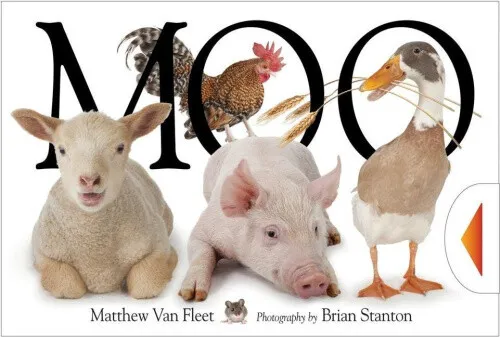Moo [Board book] by Matthew Van Fleet