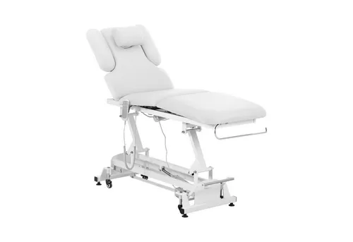 Physa Massageliege elektrisch Massagebank Therapieliege Massagetisch 250 kg Weiß