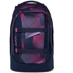 Satch Schulrucksack Pack Seismic Pink - Schulranzen mit austauschbaren SWAPS, kreative Gestaltungsmöglichkeiten und optimaler Organisation für den Schulalltag.