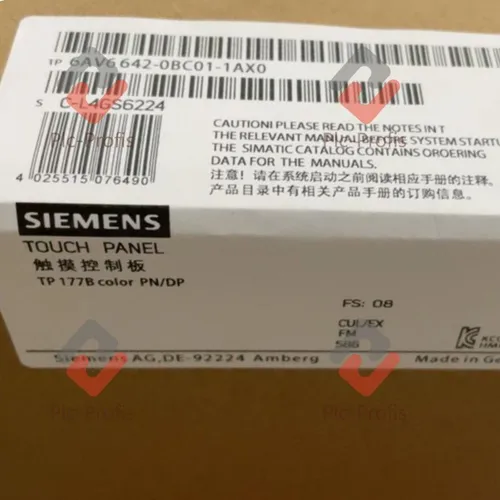 Neu Siemens 6AV6642-0BC01-1AX0 Touch Panel Beschleunigter Versand