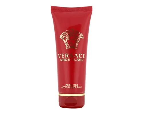 Versace Eros Flame Aftershave Balm 100 ml - Luxuriöser Aftershave Balsam für eine sanfte Hautpflege nach der Rasur, beruhigt und hydratisiert, perfekt für anspruchsvolle Haut.