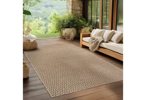 Ayyildiz Teppiche Outdoorteppich IBIZA 1903, rechteckig, Höhe: 5 mm, In und Outdoor, Läufer, Wohnzimmer, Küche, Flur oder Wintergarten