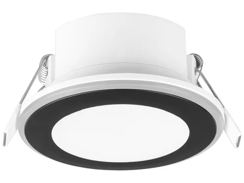 TRIO LED-Einbauleuchte Aura 652310132 schwarz, 5 W, 450 lm, 3000 K