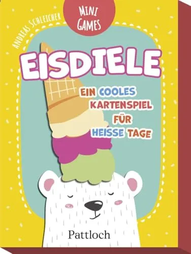 Mini Games - Eisdiele: EIN Cooles Kartenspiel für heiße Tage | Lustiges Kinderspiel ab 6 Jahren. Für 3-5 Personen