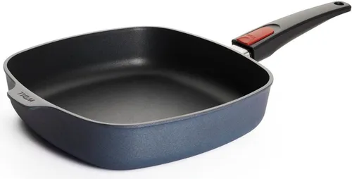 WOLL MADE IN GERMANY Bratpfanne Diamond Lite 26 cm - Aluminiumguss Pfanne mit abnehmbarem Stiel, antihaftbeschichtet und hitzebeständig bis 250°C - ideal für alle Herdarten, inklusive Induktion.