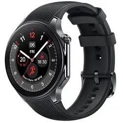 OnePlus Watch 2 – Schwarzer Stahl - Smartwatch mit Saphirglas, über 100 Sportmodi und bis zu 12 Tage Akkulaufzeit im Energiesparmodus – ideal für Sport und Gesundheit!